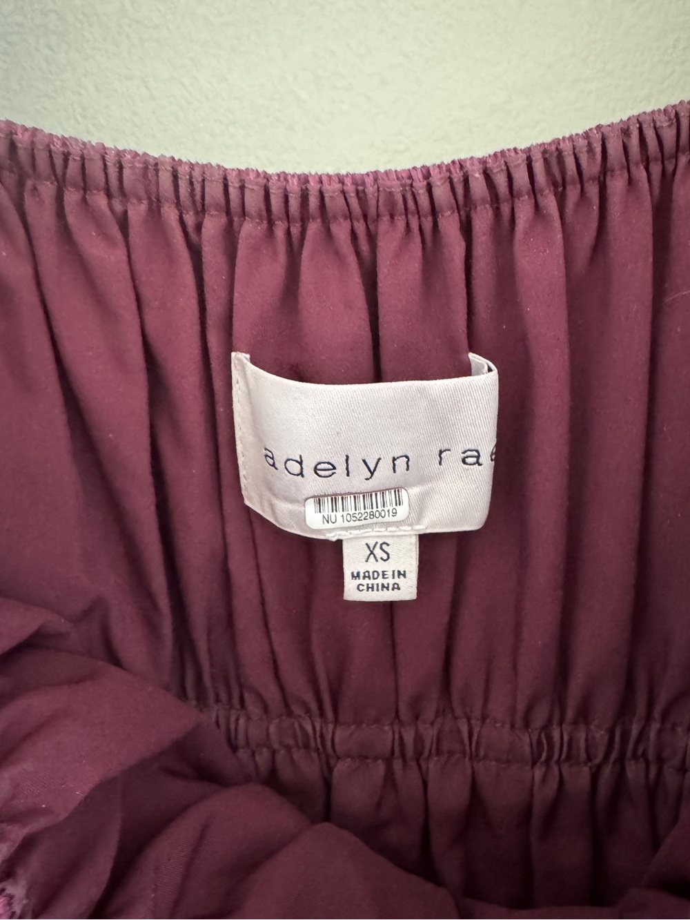 Adelyn Rae Remy Ruched Blouse - Picture 5 of 5